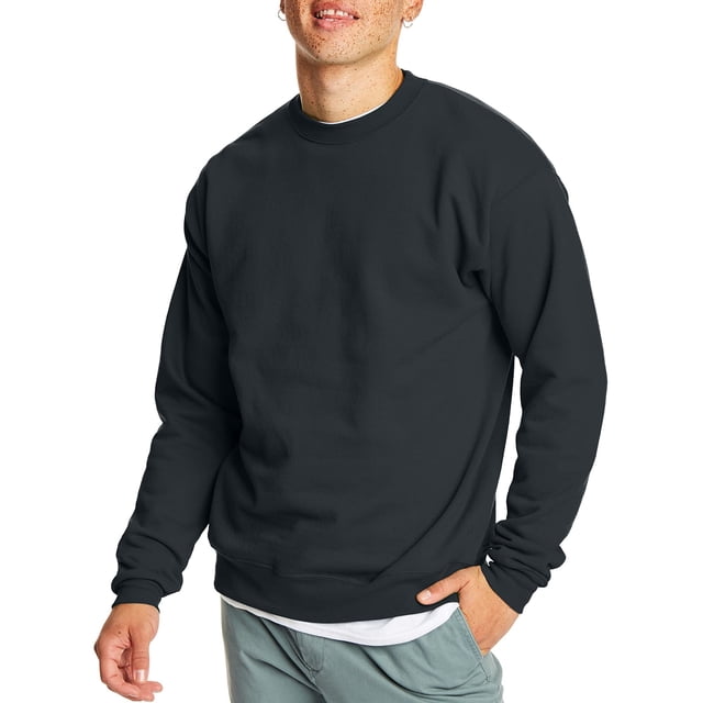 Sudadera Hanes EcoSmart para Hombre Negra XL