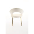 thumbnail image 6 of Ergonomic Velvet Chair for Dining / Fits Kitchen and Dining Rooms / Supports Heavy Load, 6 of 7
