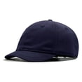 thumbnail image 4 of Xijirk Herringbone Baseball Cap Textured Curved Brim Dad Hat for Daily Casual Street Travel Outdoor Wear,Navy,One Size, 4 of 6