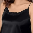 thumbnail image 6 of Uaswgudfs 2025 Women's Silk Tank Top Ladies V-Neck Camisole Silky Loose Sleeveless Satin Tank Shirt, 6 of 7