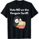 thumbnail image 1 of Vote NO on The Penguin Tariff, Funny Penguin T-Shirt, 1 of 2