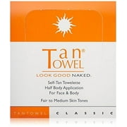 Tan Towel Self Tan Towelette Classic 50 Count