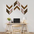 thumbnail image 5 of Ekena Millwork 14 3/4"W x 14"H x 3/4"D Vintage Farmhouse 5 1/2" Chevron, Barnwood Decor Collection, Restoration Green, 5 of 18