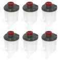 thumbnail image 1 of 6X Réservoirs de Liquide de Pompe de Direction Assistée Réservoir d'Huile pour 2006 2007 2008 2009 2010 2011,6 * Réservoir de Pompe de Direction Assistée,Blanc et Noir, 1 of 5