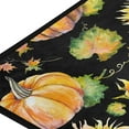 thumbnail image 2 of Area Rugs Carpet for Bedroom Floor Kitchen Rugs Thanksgiving Pumpkins and Sunflowers Door mat Bedside Runner Rug Living Room Washable Non Slip 39×20in, 2 of 7