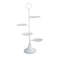 thumbnail image 4 of Cupcakes Ladder Stand Table Decoration Four Heads Cake Stand Metal Display Plate, 4 of 7