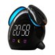 thumbnail image 2 of Reloj despertador digital de cabecera perfecl negro Carga USB pantalla LED, 2 of 7