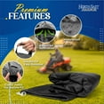 thumbnail image 4 of Housse de Tondeuse NEH à Zéro Rotation, Imperméable, Robuste, 600D, Qualité Marine, Housse pour Tondeuse, Housse de Rangement Extérieure Coupe-Vent, Housse pour Tondeuse à Chevaucher, Convient à la Tondeuse à Zéro Rotation avec Plateau de 60 Pouces, 4 of 9