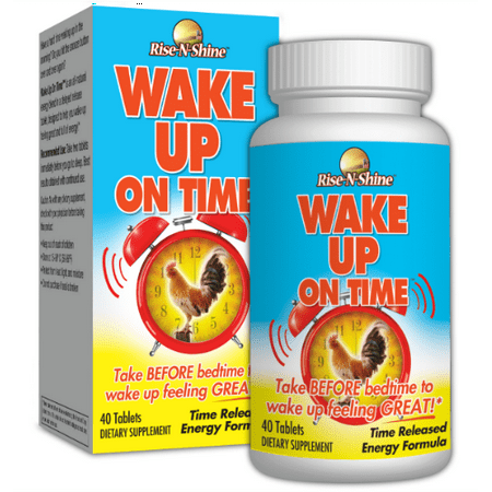 Wake Up On Time, It's What You Take BEFORE Bedtime to Wake Up Feeling Great!, 40 (Best Time To Take 5htp)