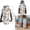 thumbnail image 7 of KUIFORTI Bow US Flag Backpack with Lunchbox Girls School Bag Set 4 piece Kids Backpack Pencil Case Water Bottle Sleeve for Teens Elementary Middle School, 7 of 7