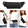 thumbnail image 3 of QISIWOLE Fanny Pack for Women Men, Crossbody Fanny Pack Water Resistant Sports Waist Bag Pack, Belt Bag for Travel Hiking Running, 3 of 6