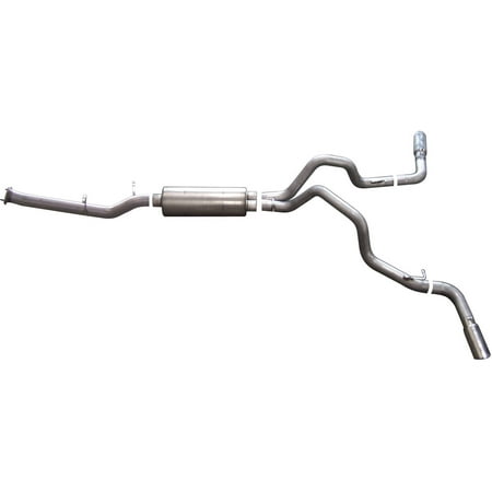 Cat-Back Dual Extreme Exhaust System, Stainless Fits select: 2007-2010 CHEVROLET SILVERADO, 2007-2010 GMC SIERRA