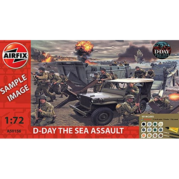 Airfix D-Day Sea Assault Gift Set (1:72 Scale)