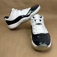thumbnail image 1 of N I-K-E Mens A i r-Jor-dan 11 Retro Low Shoes Black Emerald Rise 528895-145 Size 9.5, 1 of 6