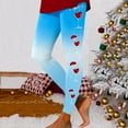 thumbnail image 4 of Christmas Print Women's Lounge Yoga Pants Cozy High Waisted Soft Stretchy Holiday Workout Leggings For Casual Wear, 4 of 5