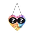 thumbnail image 4 of TIELUTT Custom Acrylic Colored Pendant For Couples Family Photo Sunshade Customized Photo Stained Glass Window Panel Ocean Car Decorations Interior Cute Garlands for Columns Cat Car Ornament Tray wit, 4 of 5