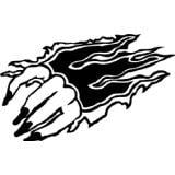 Custom Wall Decal Hand Picture Art - Kids Boys Bedroom Peel & Stick Sticker - Vinyl Wall Decal