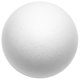 thumbnail image 1 of Bola de espuma blanca para manualidades, bola hueca, bola de espuma redonda sin pintar, suministro para manualidades, 1 of 6