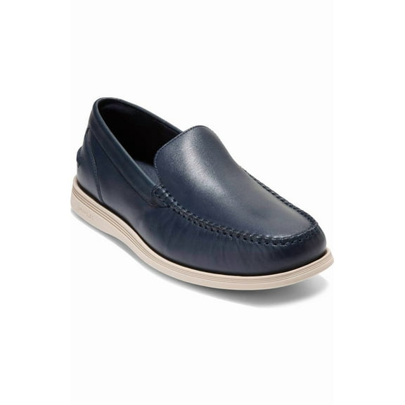 COLE HAAN HARWICH VENETIAN MEN SHOES - 11 / Navy Blazer/ Angora