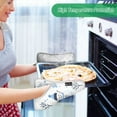 thumbnail image 2 of Yayeee Pot Holders Kitchen Heat Resistant with Pocket 7"x9.8" Cotton Oven Cooking Hot Pads, Simple Cartoon Snowmen, 2 of 7