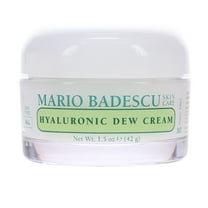 Mario Badescu Hyaluronic Dew Cream, Light Weight Facial Moisturizer Skin Care, 1.5 oz
