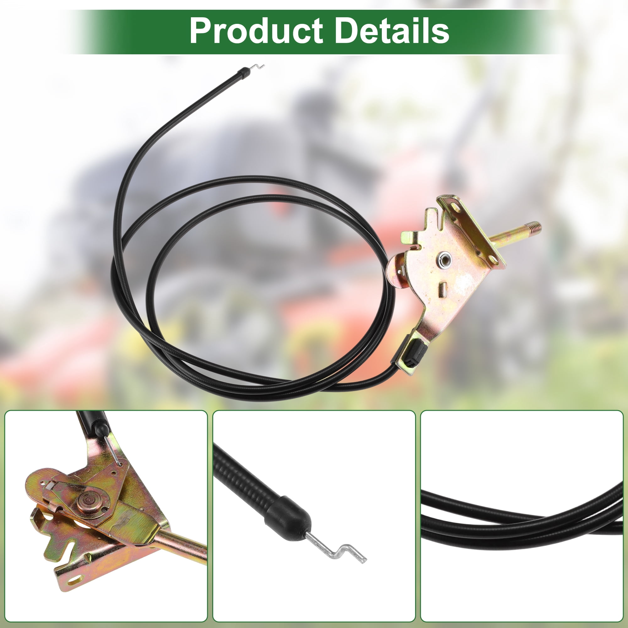 Unique Bargains Lawn Mower Throttle Cable Replacement for Husqvarna PZ29FXBF Models