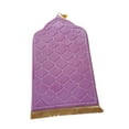 thumbnail image 1 of Flannel Prayer Rug Travel Mat Portable Worship Mat Irregular Blanket for Cafe Taro, 1 of 8