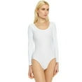 thumbnail image 2 of Women's Long Sleeve Basic Ballet Dance Leotard Variety of Colors (XS-XL), 2 of 2