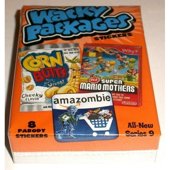 2012 Wacky Packages All New Series 9 Complete 55 Sticker Set