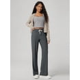 thumbnail image 2 of Sweatpants Women Wide Leg Lounge Pants with Pockets and Drawstring, Relaxed Fit Casual Pants for Everyday Wear, 2 of 6