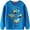 Blue A, variant on ATAIKU Toddler Boys Excavator Sweatshirts Long Sleeve Sport Pullover Crewneck Tops for Kids