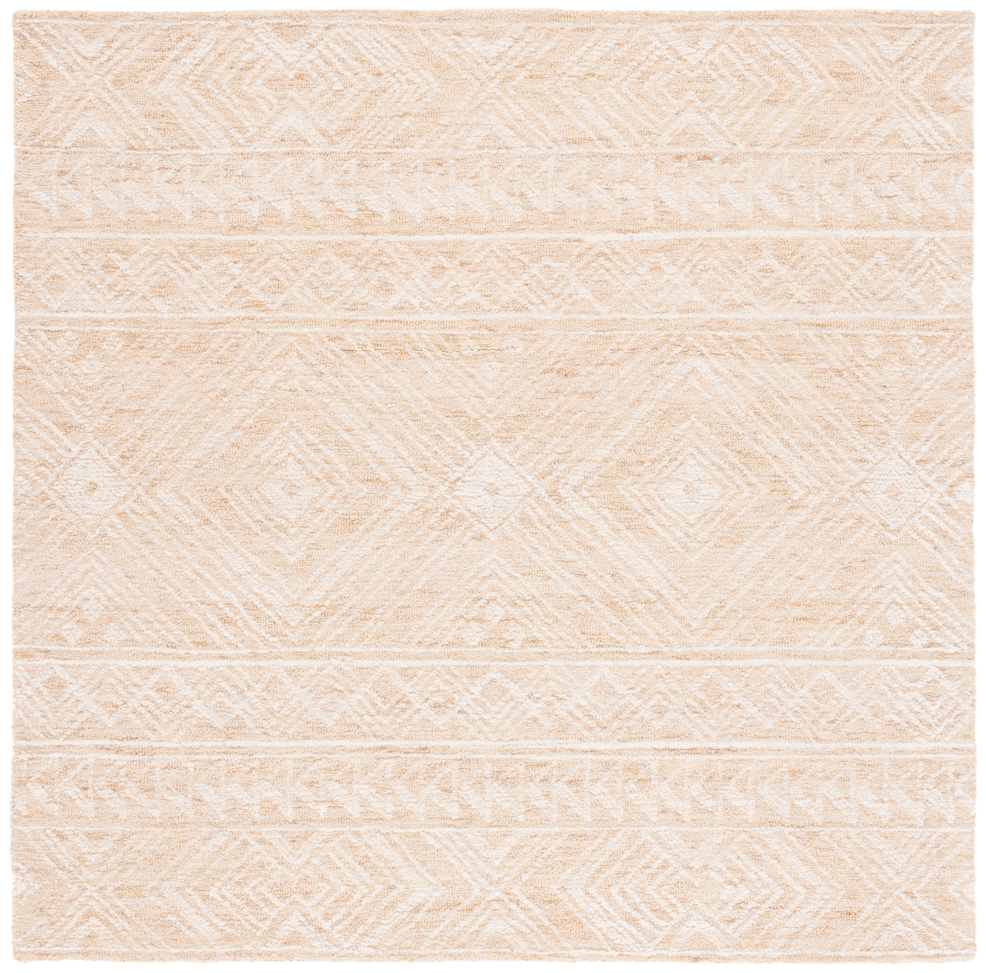 Safavieh Metro Daria Medallion Area Rug, Gold/Ivory, 6' x 6' Square
