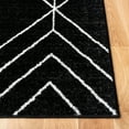 thumbnail image 3 of SAFAVIEH Adirondack Caitriona Geometric Squares Runner Rug, Black/Ivory, 2'6" x 12', 3 of 10