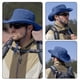 thumbnail image 1 of Sombrero para el sol al aire libre para hombre | Gorra de pesca transpirable de nailon | Ala ancha Protección UV | Gorro de viaje ligero plegable | Ajustable 21.65-23.62 pulgadas | Senderismo, 1 of 8