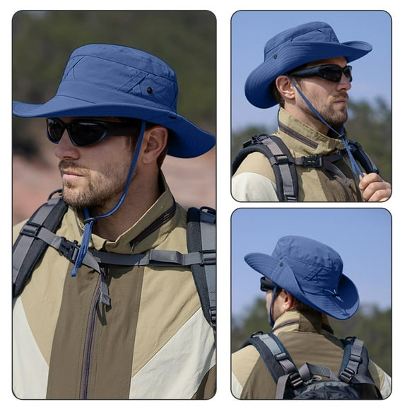 Summer Clearance BadyminCSL Clearance Sales Men's Outdoor Hat Mountaineering Fishing Shade Sun Hat Sun Hat Breathable Fisherman's Hat