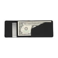 thumbnail image 7 of Men’s Bifold Synthetic Leather ID Wallet with Money Clip - Black, 7 of 7
