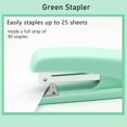 thumbnail image 2 of Gold Acrylic Stapler, Desktop Stapler, 25 Sheet Capacity, includes 1000 Staples and Staple Remover, 2 of 12