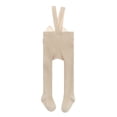 thumbnail image 2 of Baby Girl Tights High Waist Suspender Pantyhose with Bow Cute Leggings Fall Winter Clothes, 2 of 7