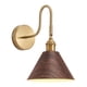 thumbnail image 1 of Aplique de pared para mesita de noche, lámpara de pared para decoración de interiores, lámpara de pared estilo granja Marrón, 1 of 9