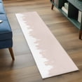 thumbnail image 3 of Abstract Cream Beige 2'x6' Runner Rugs for Hallway Kitchen Bedside Non Slip Washable, Modern Minimalist Graffiti Artwork Entryway Rug Runners with Rubber Backing, Long Carpet Runner for Laundry Room, 3 of 8