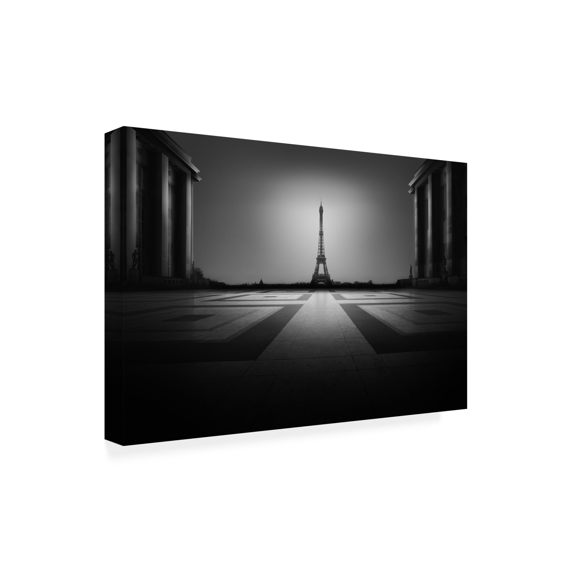 Canvas Wall Art - Inthemoment 'Rise I' Wall Art for Living Room, Bedroom, or Office Décor by Trademark Fine Art - 24 x 16 Inches