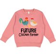 thumbnail image 2 of Inktastic Future Chicken Farmer Childs Toddler Sweatshirt, 2 of 4