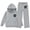 Gray, variant on Auroural Girls Hoodies Girls Sweatpants Wide Leg Winter Printed Hooded Sweatshirt Wide-Leg Pants Casual Warmth Two-Piece Set