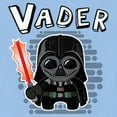 thumbnail image 2 of Toddler's Star Wars Chibi Vader  Graphic Tee Light Blue 3T, 2 of 3