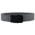 thumbnail image 2 of Gray Adjustable Canvas Military Web Belt With Metal Buckle 32 to 72, 2 of 3