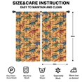 thumbnail image 2 of Blackout Kids Curtains,Colorful Dinosaurs Names Pattern Childrens Insulated Curtains Set Of 2,Bedroom Essentials,Toddler Room Decor 42"x84", 2 of 5