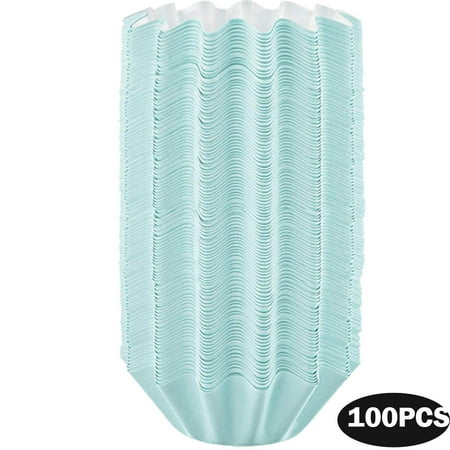 

100PCS Cupcake liners Standard Paper Baking Cups Cupcake Liners Muffin Baking Cupcake Mold to Use for Pans(blue)