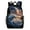 HuWng-3, variant on American Flag Ocean Wave Sunrise Petals Backpack Travel Laptop Casual College Daypack Back to Bag