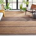 thumbnail image 2 of SAFAVIEH Natural Fiber Seanna Striped Area Rug, Natural/Brown, 8' x 10', 2 of 11
