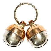 2 Extra Loud Cat & Dog Bells | Pet Tracker | Save Birds & Wildlife | Luxury Handmade Copper | Beau's Bells (Small)